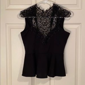 Black Top with Scoop Back